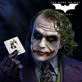 Joker The Dark Knight Life-Size Bust by Infinity Studio